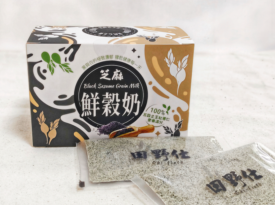 【田野仕】芝麻鮮穀奶 (隨身包抽屜盒裝)